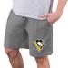 Men's Concepts Sport Charcoal Pittsburgh Penguins Quest Knit Jam Shorts