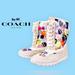 Coach Shoes | Coach Dorean White Signature Quilted Boots Size 11 | Color: White | Size: 11