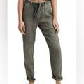 American Eagle Outfitters Pants & Jumpsuits | American Eagle Outfitters Tie Belt High Waisted High Rise Pants Moss Green 10 | Color: Green | Size: 10