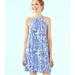 Lilly Pulitzer Dresses | Lilly Pulitzer Margot Swing Dress Whisper Blue Yeah Buoy Xs | Color: Blue/Pink | Size: Xs