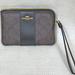 Coach Bags | Coach Dark Brown Wristlet Wallet | Color: Brown | Size: Small