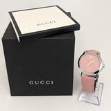 Gucci Accessories | Gucci Luxury Statement Logo Watch Beautiful!!! | Color: Gold/Pink/Tan/Yellow | Size: Os