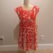 Anthropologie Dresses | Maeve Anthropologie Dress | Color: Orange/White | Size: S