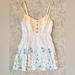 Free People Dresses | Free People Mini Dress!!! Size M | Color: Blue/White | Size: M