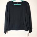 J. Crew Tops | J. Crew Black Sweatshirt | Color: Black | Size: S