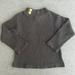 Zara Shirts & Tops | Baby Girl Zara Ribbed Mock Neck Shirt - Black - Size 12/18 Months | Color: Black | Size: 12-18mb