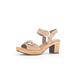 Gabor Women Sandals, Ladies Strappy Sandals,Sandal,Summer Shoe,Summer Sandal,Heel,Brown (Caramel),38 EU / 5 UK