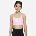 Nike Dri-FIT Indy Older Kids' (Girls') Sports Bra - Pink