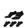 Nike Everyday Plus Lightweight Women's Training Footie Socks (3 Pairs) - Black