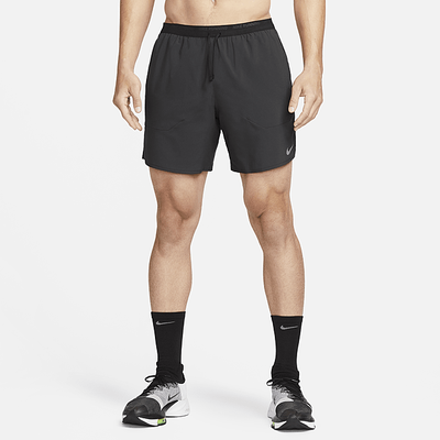 Nike Dri-FIT Stride Men's 18cm (approx.) Brief-Lined Running Shorts - Black