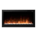 Dimplex Multi-Fire Slim Electric Fireplace - Integrated Smart Self-Diagnostics Technology - 400 SQFT in Black/Brown | Wayfair PLF3614-XS