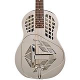 Recording King Tricone Roundneck Resonator Guitar Nickel Plated RM-991