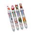 SRstrat Christmas Multicolor Ballpoint Pen Christmas Gift Color Pen Christmas Pen Christmas Tree Cute Cartoon Color Push Ballpoint Pen Christmas Tree Santa Claus For Christmas Party School Office 5ml