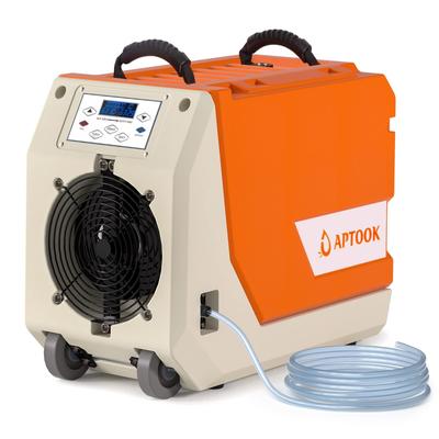 180 pt. 6000 sq.ft. Bucketless Commercial Dehumidifier in Orange