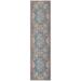 SAFAVIEH Besarabian Evonne Floral Runner Rug Blue/Sage Rust 2 x 8