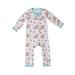 Kozi & Co. Girls Baby and Toddler Romper Coverall Wildflowers 6-12Months