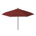 Birch Lane™ Dorhea 11' Market Umbrella Metal | 107.25 H x 132 W x 132 D in | Wayfair 9D0907E2023F460198D3D396A13B10A9