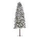 The Holiday Aisle® Gursimran Lighted Artificial Pine Christmas Tree in Green/White | 7.5' | Wayfair 8C03DA4CAF714071917AFE3661154FD3