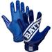 Battle Sports Double Threat Youth Receiver Gloves Navy