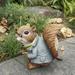 Resin Squirrel Garden Statue Lively Squirrel Painted Resin Sculptures for Patio Lawn Yard Art Decoration Hot