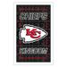 Kansas City Chiefs 14" x 22" Neolite LED Rectangle Wall Sign