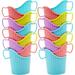 20Pcs Anti-scalding Cup Holder Coffee Paper Cup Holder Disposable Cups Cup Holder (Random Color)