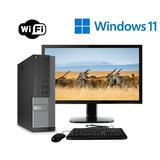 Refurbished: Dell OptiPlex 790 SFF Desktop Computer - Intel Core i5 Processor 16GB RAM 512SSD HDD DVD-Writer DVDRW Windows 7 Professional 64-bit with 17 LCD Monitor - Used - Like New