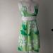 Lilly Pulitzer Dresses | Lilly Pulitzer Dress Green Floral | Color: Green | Size: 8