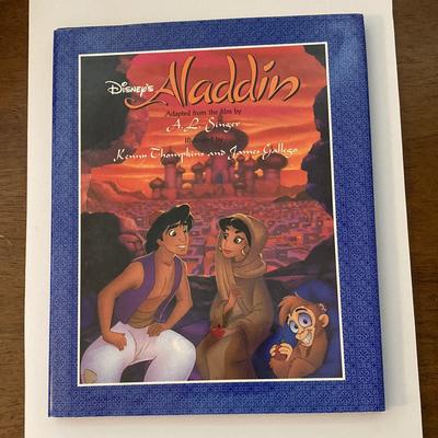 Disney Other | Disney’s Aladdin 1992 Vintage Book | Color: Blue/Purple | Size: Os