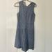 J. Crew Dresses | J. Crew Pinstripe Dress - Size 6 | Color: Blue/Gray | Size: 6