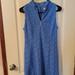 Lilly Pulitzer Dresses | Lily Pulitzer Blue Lace Quarter-Front Zip Sleeveless Shift Dress Size Small | Color: Blue | Size: S