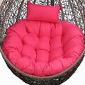 Egg Chair Cushion Only - Thick Hanging Egg Chair Cushion - Washable Cover Hanging Hammock Chair Cushion - Garden Hanging Swing Chair Cushion - Chair Mat Pads Replacement (Multi-color)