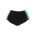 Reebok Athletic Shorts: Black Color Block Activewear - Women's Size Medium