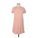 BDG Casual Dress - Shift: Pink Solid Dresses - Women's Size Medium