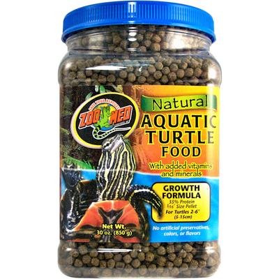 Zoo Med Aquatic Turtle Food Growth Formula, 30 oz.