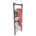 Northlight Seasonal Snowman Sled Wall Décor in Black/Red | 21.75 H x 7.75 W x 0.75 D in | Wayfair NORTHLIGHT NJ92453