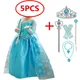 Robes d'halloween pour filles Costume de princesse de fête de carnaval pour enfants de 4 5 6 7 8 9