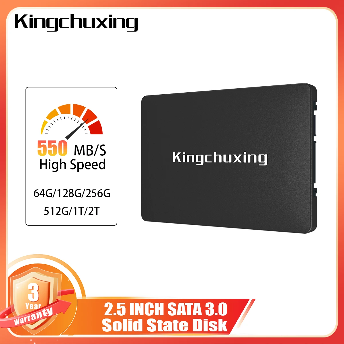 Kingchuxing Ssd disque dur 2 to ordinateur portable Ssd Sata 1 to 512 go Ssd Sata 3 disques SSD internes pour ordinateur portable SSD40625