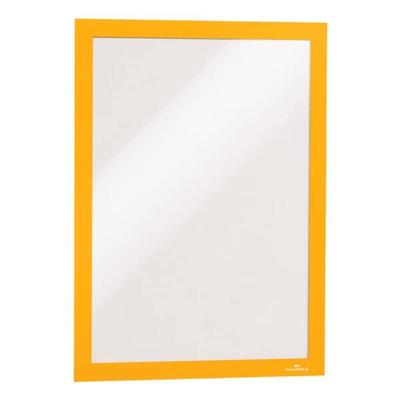 Durable Info-Rahmen DIN A4 »Duraframe 4872« selbstklebend mit Magnetdeckel gelb, 23.8x32.4 cm Image
