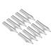 Uxcell 1.5mm Line Width Fountain Pen Nib Replacement 304 Stainless Steel for Drawing Writing 10 Pcs