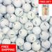 Pre-Owned 77 Precept White AAA Recycled Golf Balls by Mulligan Golf Balls - Free Pack of Tee Included