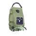 Camping Shower Bag 5 Gallons Portable Camouflage Shower Bag 20L for Camping Outdoor Traveling Hiking Summer Shower Solar Shower Bag(green)