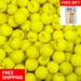 Pre-Owned 77 Yellow Callaway AAA Recycled Golf Balls by Mulligan Golf Balls - Free Pack of Tee Included (Like New)