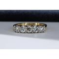 18Ct Gold Diamond Ring, 1.00Ct Eternity Ring, 18K Yellow Gold, Eternity Ring, Wedding Ring, Anniversary Ring, Hallmark, Size UK N Us 6.75 Eur 54