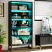 5-Shelf Wood Bookcase Freestanding Display Bookshelf for Home Office - 31.5” L * 11.81” W * 70.87” H