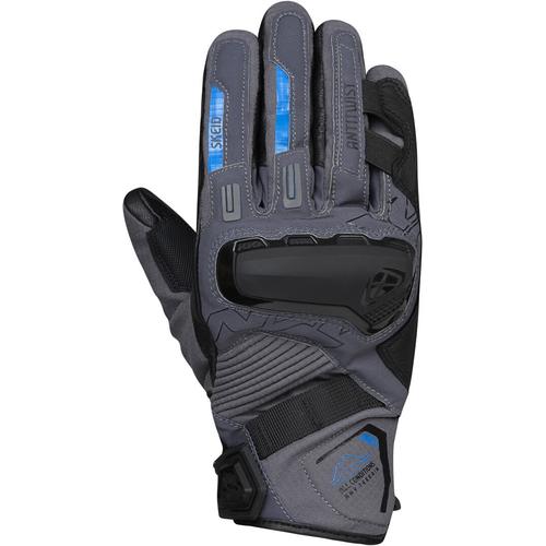 Ixon MS Skeid Motorradhandschuhe, grau-blau, Größe S