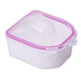 Homemaxs 2pcs Nail Art Soak Bowl Two Layer Manicure Bowls Hand Dead Skin Removing Bowls Manicure Care Bowl for Home