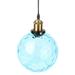 NUOLUX Simple Wavy Hammered Glass Pendant Light Modern Pendant Lighting Industrial Design Glass Lamp Shade Ceiling Lighting(No Light Source)