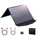 ALLPOWERS 100 Watt Folding Solar Panel Kit Portable Solar Generator Charger with Adjustable Kickstand Portable Solar Panel for Camping RV Boat Power Station Home Off Grid Power Outage