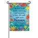 Evergreen Flag If Tears Could Build a Stairway Garden Suede Flag 18 x 0.04 inches